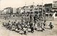 -ref V512- Carte Photo Non Située A Identifier -plage Bord De Mer -education Physique -gaston Collin -hotel Bellevue  - - A Identifier