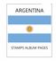 Argentina Album Pages Filkasol - 2006-2010 Years (NOT STAMPS) + HAWID Protectors - Pre-Impresas