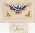 CPA 2033 - MILITARIA - Carte Brodée Militaire - Guerre 1914 - 18 - Drapeaux & Hirondelle - Brodées