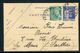 France - Entier Postal Type Paix + Complément De St Lô Pour Le Mans En 1938 , Variété Date Renversée - Ref S11 - Cartoline-lettere
