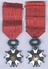 Médaille De Chevalier De L'Ordre De La Légion D'Honneur Avec Son Diplôme 1930 - France