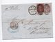 1876 - ENVELOPPE De LONDON Pour MARSEILLE Avec CACHET D'ENTREE ANGL. AMB. CALAIS - Postmark Collection