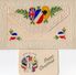 CPA 2050 - MILITARIA - Carte Brodée Militaire - Guerre 1914 - 18 - Drapeaux - Bestickt
