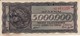 BILLETE DE GRECIA DE 5000000 DRACMAS DEL AÑO 1944  (BANKNOTE) - Grecia