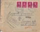 KING MICHAEL, CENSORED BY THE 3RD REICH, CENSORED NR9, WW2, STAMPS ON REGISTERED COVER, 1942, ROMANIA - Lettres & Documents