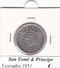 SAO TOME' & PRINCIPE   5 ESCUDOS  ANNO 1951  COME DA FOTO - Sao Tome Et Principe