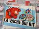 FROMAGE LA VACHE QUI RIT BENJAMIN RABIER RARE AFFICHE PUBLICITAIRE 1948 SUPERBE - Posters