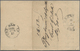 Br Baden - Marken Und Briefe: 1851, 9 Kr. Schwarz Auf Lilarosa (oben Berührt, Sonst Vollrandig) Auf Fri - Altri & Non Classificati