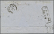 Br Baden - Marken Und Briefe: 1853, Kabinett-Faltbrief Mit Zweimal 6 Kr. Schwarz Auf Gelb (linke Marke - Other & Unclassified