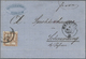 Br Baden - Marken Und Briefe: 1862, Freimarke 9 Kr. In Seltener Farbe Lebhaftbraun Als Kabinett-Einzelf - Other & Unclassified