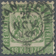 O Baden - Marken Und Briefe: 1862, 18 Kr. Grün Mit Klarem DKr. "MANNHEIM 27.NOV., Gut Gezähnt Mit Klei - Other & Unclassified