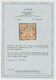 O Baden - Marken Und Briefe: 1862, 30 Kr. Dunkelgelblichorange, Farbfrisch Mit K2 &bdquo;MANNHEIM 22 OCT 11- - Andere & Zonder Classificatie