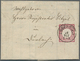 Br Baden - Nachverwendete Stempel: EGGENSTEIN, 16 DEZ (1872), K1 Sauber Auf Faltbrief Mit 3 Kreuzer Kl. - Other & Unclassified