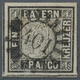 O Bayern - Marken Und Briefe: 1849, Bayern 1 Kr. Schwarz, Platte 1 "SCHWARZER EINSER" Mit Ideal Zentri - Autres & Non Classés