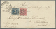 Br Bayern - Marken Und Briefe: 1850, 3 Kreuzer Blau, Platte 5 Und Nr. 3Ia, 1 Kreuzer Rosa, Platte 1, En - Autres & Non Classés