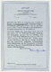 Br Bayern - Marken Und Briefe: 1862: RAUTEN-VERSUCHSSTEMPEL "325", Besonders Klar, Ideal Ausgeprägt Und - Andere & Zonder Classificatie