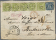 Br Bayern - Marken Und Briefe: 1862, Briefumschlag Mit 12 Kreuzer Grün Im WAAGRECHTEN FÜNFERSTREIFEN So - Other & Unclassified