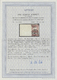 O Bayern - Marken Und Briefe: 1867, 3 Kr. Mittelrotkarmin, Außerordentlich Breitrandiges, Linkes Luxus - Autres & Non Classés