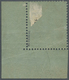 * Bayern - Marken Und Briefe: 1911, K5 Pf Grün Aus Der Rechten Unteren Bogenecke Mit Interessanter GEK - Autres & Non Classés