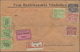 Br Bayern - Dienstmarken: 1920, Einschreibebrief Per Eilboten In Den Eigenen Landzustellbereich Ab VILS - Andere & Zonder Classificatie