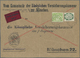 Br Bayern - Dienstmarken: 1920, 1 1/4 Mark Dienst Abschied Mit 5 Pf. Dienst Wappen Auf Vorderseite Eine - Andere & Zonder Classificatie