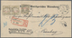 Br Bayern - Portomarken: 1888/95, Porto 3 Pfennig Grau Mit äußerst Seltenem KOPFSTEHENDEM Aufdruck Zusa - Autres & Non Classés