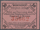 (*) Bayern - Telefon-Billets: 1883, MÜNCHEN 10 Pf. Auf Hellrotem Papier, Rechtes Randstück Ungebraucht, - Andere & Zonder Classificatie