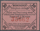 (*) Bayern - Telefon-Billets: 1883, MÜNCHEN 10 Pf. Auf Hellrotem Papier, Rechtes Randstück Ungebraucht, - Autres & Non Classés