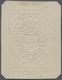 (*) Bayern - Telegrafenmarken: 1870, 14 Kr. / 50 C. Violettgrau (statt Blau), Ungezähnter Vorlagedruck, - Andere & Zonder Classificatie