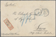 Br Bayern - Besonderheiten: 1901: Internationale Postsache - Handschriftlich "International Postal Serv - Autres & Non Classés