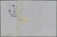 Br Braunschweig - Marken Und Briefe: 1853. 3 Sgr. Schwarz Auf Mattrosa, Mi.-Nr. 8a Als Zweidrittelung A - Brunswick