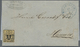 Br Hannover - Marken Und Briefe: 1855, 1/10 Thaler Mit Engem Orangen Netzwerk Als Vollrandige Einzelfra - Hanover