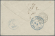 Br Hannover - Marken Und Briefe: 1864/65, Kleinformatiger Weißer Luxusbrief, Unfrankiert, In "PARIS 13/ - Hanover