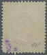 O Helgoland - Marken Und Briefe: 1873, Fehldruck ¼ S Grün/karmin (vertauschte Farben Bei Rahmen Und Ko - Héligoland