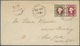 GA Helgoland - Ganzsachen: 1875, Ganzsachen-Umschlag 1½ P/10 Pf. Rot Mit Zusatzfrankatur 1½ P/10 Pf. Du - Héligoland