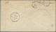 GA Helgoland - Ganzsachen: 1875, Ganzsachen-Umschlag 1½ P/10 Pf. Rot Mit Zusatzfrankatur 1½ P/10 Pf. Du - Héligoland