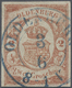 O Oldenburg - Marken Und Briefe: 1861, 2 Gr. Wappen Allseits Breitrandig Und Farbfrisch, Mit Zentrisch - Oldenbourg