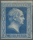 (*) Preußen - Marken Und Briefe: 1857, 2 Sgr. Dunkelblau Auf Dünnem, Durchscheinendem Papier, Ungebrauch - Andere & Zonder Classificatie