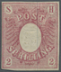 * Schleswig-Holstein - Marken Und Briefe: 1850, Doppel-Adler 2 Schillinge Rosarot, Ungebraucht Mit Vol - Autres & Non Classés