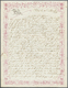 Br Württemberg - Vorphilatelie: 1843, Brief Aus Frankreich Nach Schorndorf Mit Schöner Rahmenverzierung - Préphilatélie