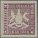 * Württemberg - Marken Und Briefe: 1873, Wappenausgabe 70 Kreuzer Rotlila, Zweite Auflage, Sehr Farbft - Autres & Non Classés