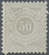 (*) Württemberg - Marken Und Briefe: 1875, 50 Pf. Gelbgrau, Ungebraucht Ohne Gummi, Farfrische Marke Mit - Andere & Zonder Classificatie