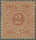 * Württemberg - Marken Und Briefe: 1879, 2 M. Dunkelzinnoberrot Auf Hellchromgelb, Ungebraucht Mit Ori - Autres & Non Classés