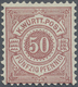 * Württemberg - Marken Und Briefe: 1890, Freimarke 50 Pf. Lebhaftbraunrot, Einwandfrei Gezähnt Und Ung - Andere & Zonder Classificatie