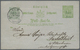 GA Württemberg - Ganzsachen: 1872, Postkarten-Aufbrauchs-UNIKAT 1 Kr Grün Mit Amtlichem Überdruck In Gr - Andere & Zonder Classificatie