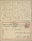 GA Württemberg - Ganzsachen: 1887, 10 Pfg. Doppel-Ganzsachenkarte Gebraucht Aus "ULM 5.MAI.95" Nach New - Autres & Non Classés