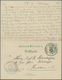 GA Württemberg - Ganzsachen: 1907. Dienst-Doppelkarte 5+5 Pf Grün "Statistisches Landesamt", Mit Dienst - Autres & Non Classés