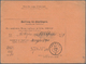 Br Württemberg - Postanweisungen: 1879, 40 Pfg Ganzsachen-Postanweisung Mit Zusatzfrankatur 20 Pfg Ultr - Andere & Zonder Classificatie