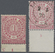 */O Norddeutscher Bund - Marken Und Briefe: 1869, 1 Groschen Rot Vom Unterrand Mit Roter PLATTE "C" Und - Altri & Non Classificati