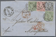 Br Norddeutscher Bund - Marken Und Briefe: 1868: Dreifarbfrankatur Nach Frankreich Mit 2 X 1 Kr. Grün, - Andere & Zonder Classificatie